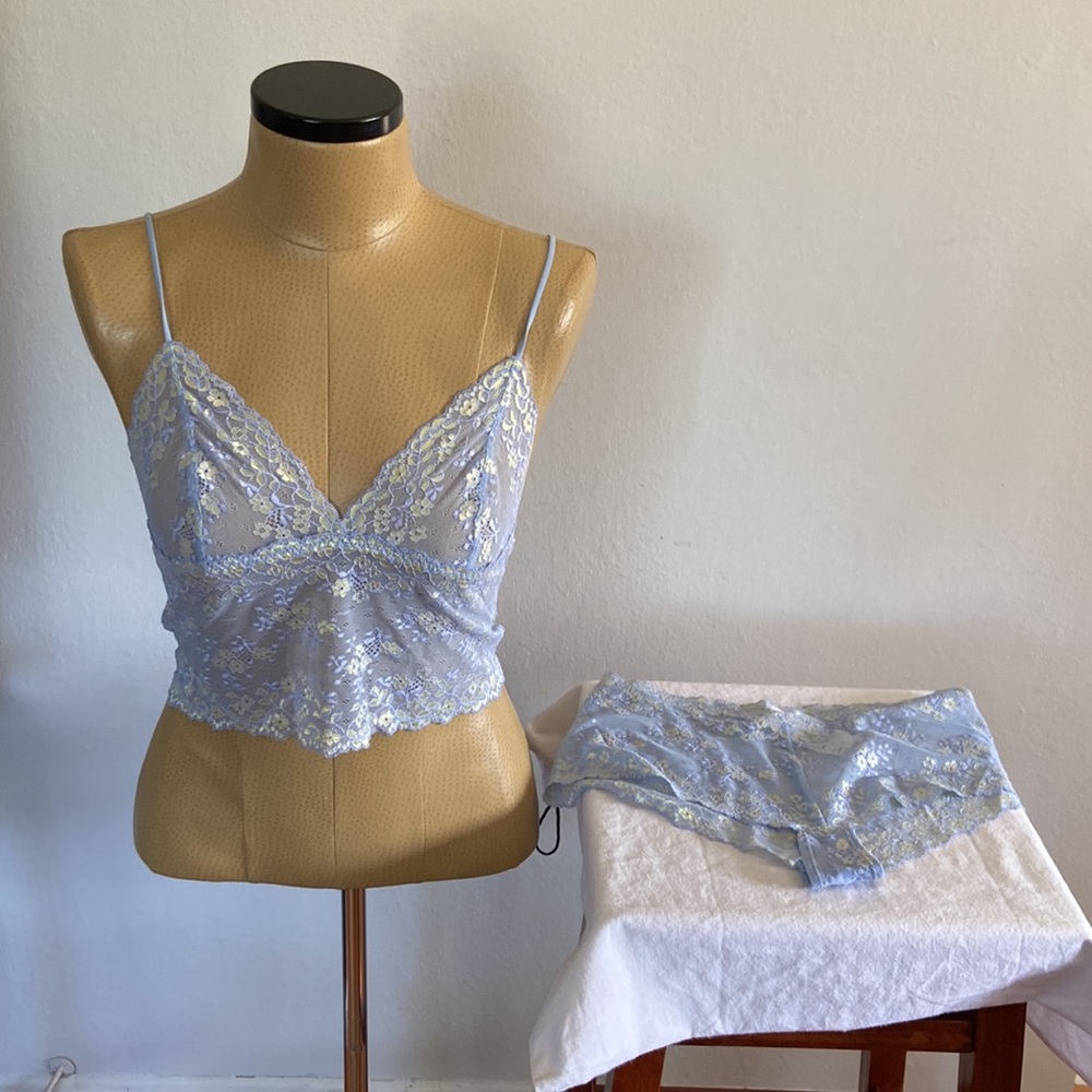 DKNY 2 Piece Lace Camisole with matching Panties